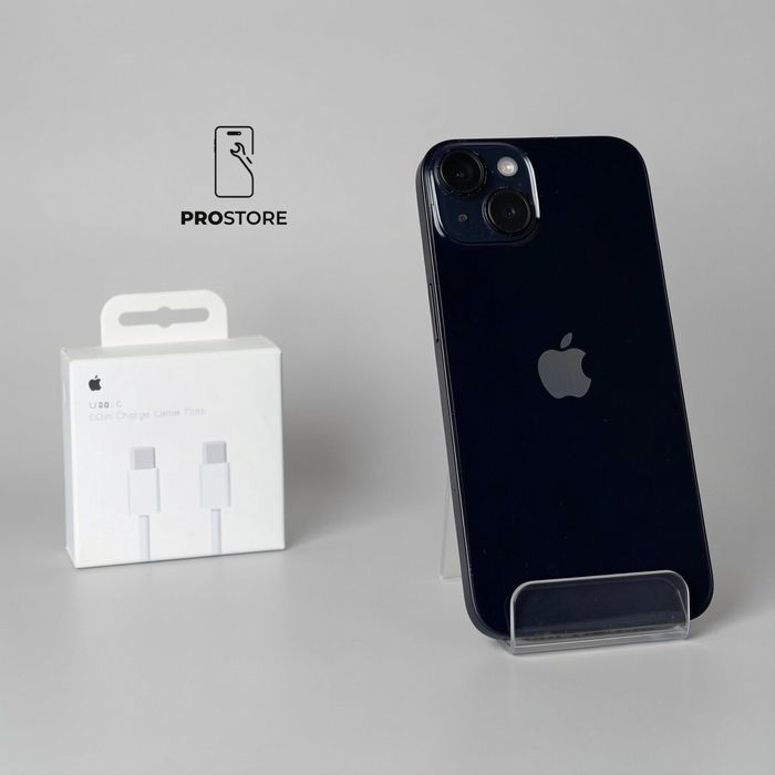 Sklep! iPhone 14 128GB Midnight | Bateria 100% | eSIM | Gwarancja 3 Miesiące | Faktura VAT-Marża