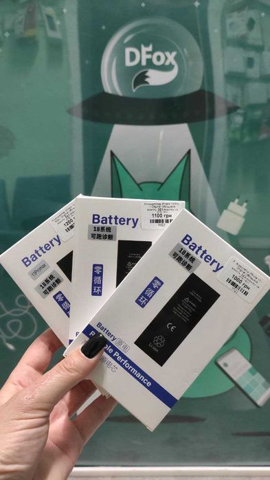 Акумулятор iPhone Батарея iPhone БЕЗ помилки, підсилена, гарантія рік