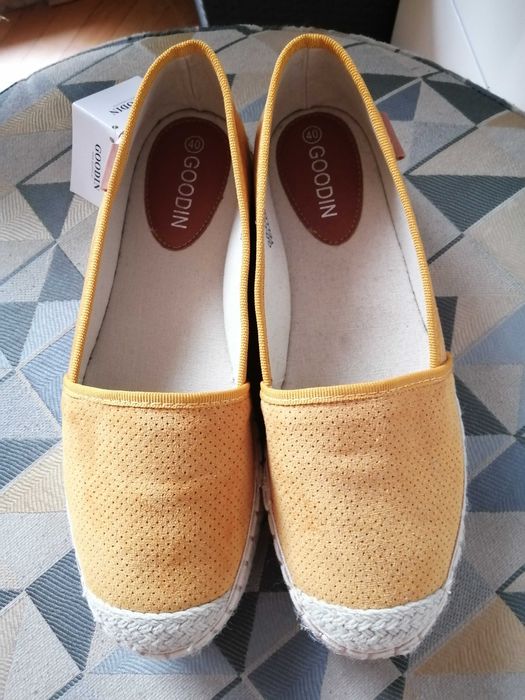 Nowez metka zolte Espadryle