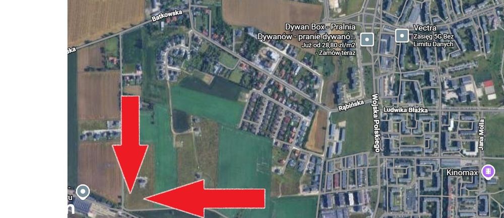 Działka blisko os. Rąbin-z Wydanymi Warunkami Zabudowy w niskiej Cenie