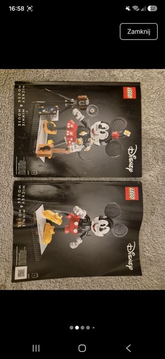 LEGO Myszka miki i Myszka minnie