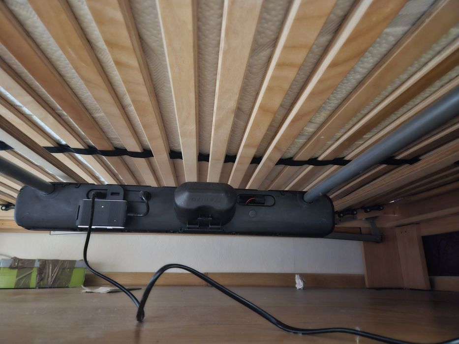 Stelaż do łóżka 140x200,  Samuraj de lux + pilot MK Foam Koło,