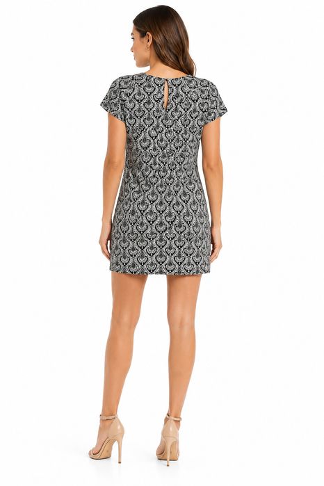 Sukienka paisley mini casual chic S