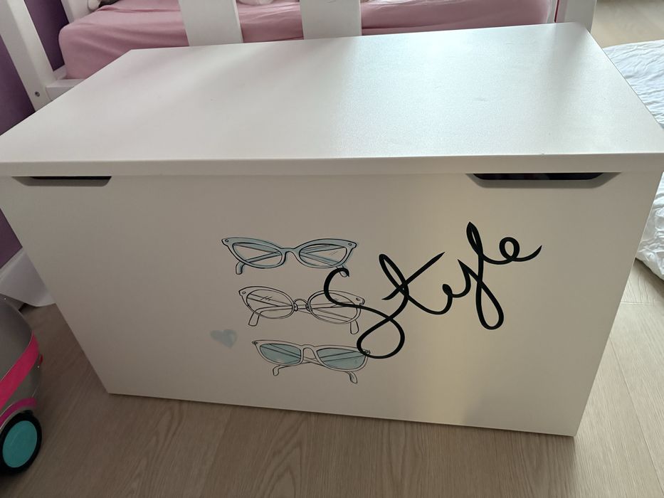 Skrzynia na zabawki Meblik Fashion Mint