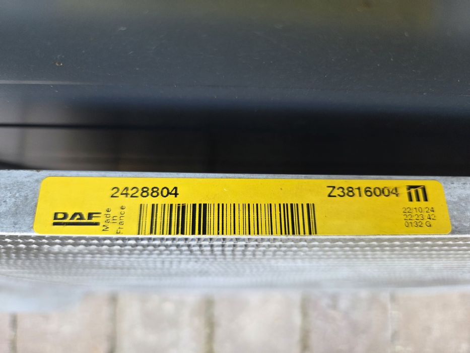 DAF XG XG+ XF chlodnica klimy