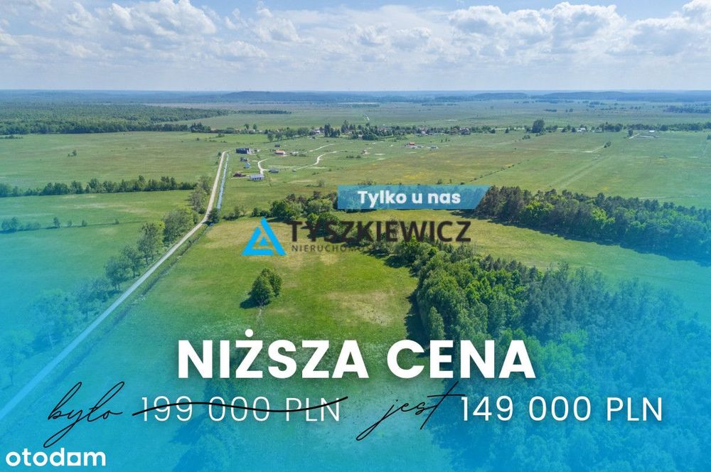Działka przy Słowińskim Parku Narodowym | Łokciowe
