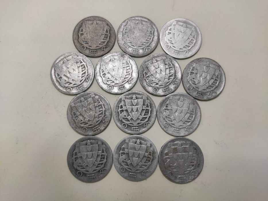 Conjunto 13 Moedas de 2.5$ - 1932 + 1943 + 1944 + 1947 + 1948 + 1951