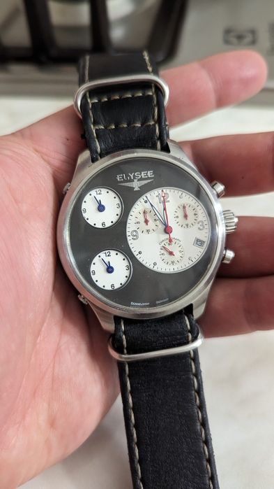 Часы Elysee hronograph Германия, годинник хронограф німецький