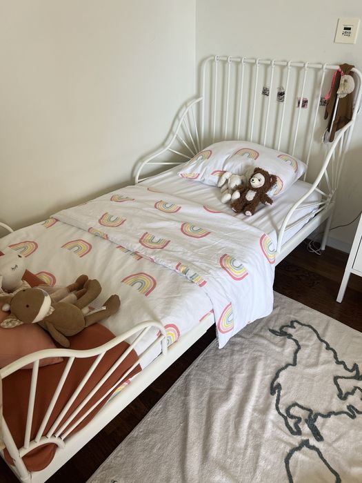 Cama imea Minnen branca