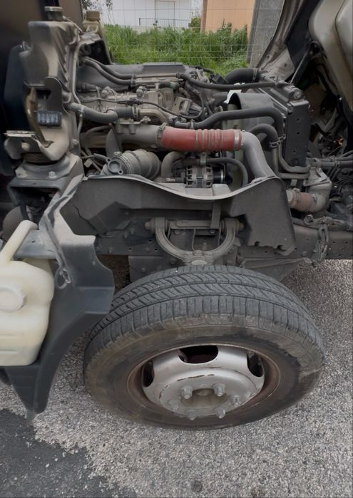 mitsubishi fuso 3c13 caixa aberta cabine larga