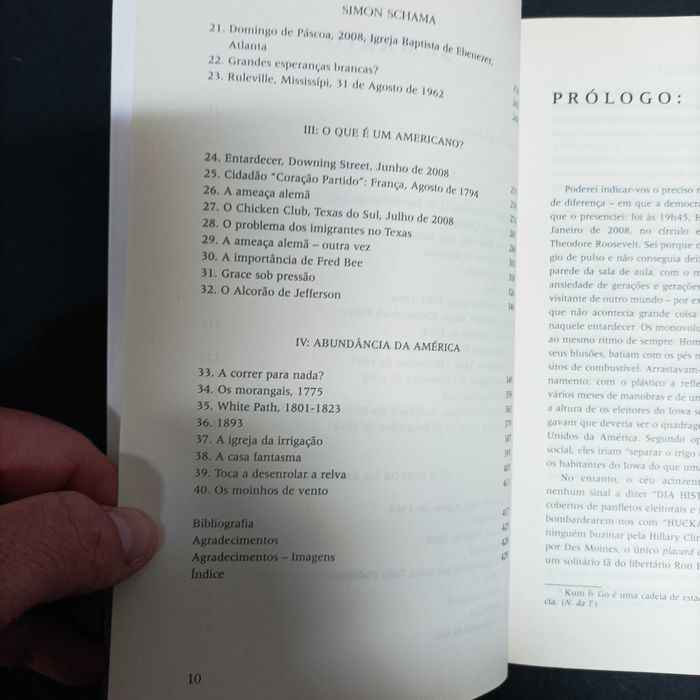 O Futuro da América Simon Schama