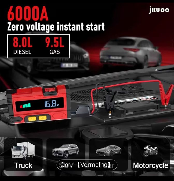 BOSTER 12V compacto multifunções