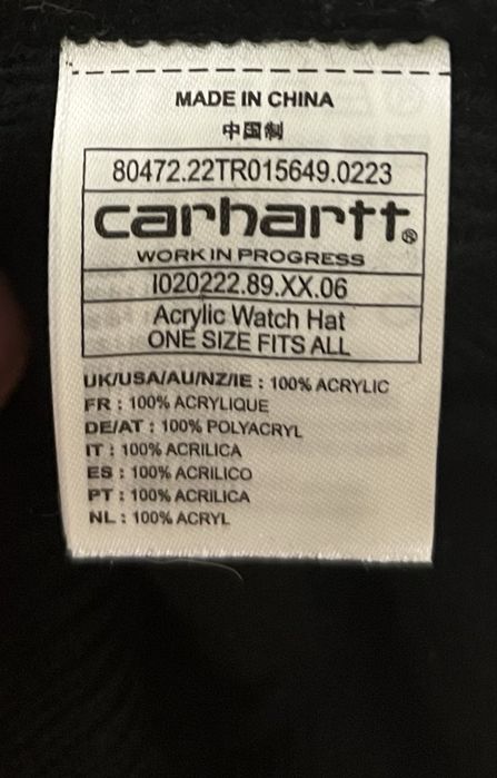 Шапка carhartt, стан ідеальний