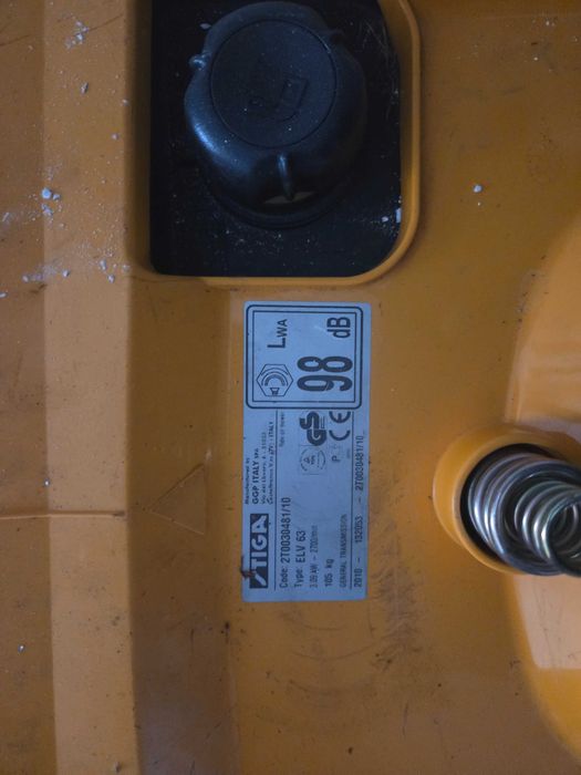 Kosiarka traktorek Stiga ELV 63 uszkodzony