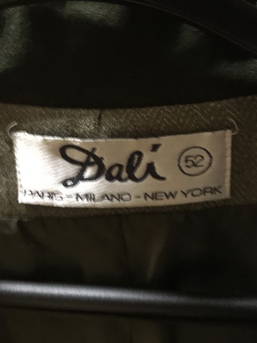 Fato de senhora DALI (saia+casaco)tam52 fazenda com lã verdes