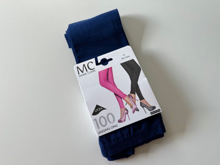 Legging Opac Marie Claire Tam:XL Azul Novo Embalado