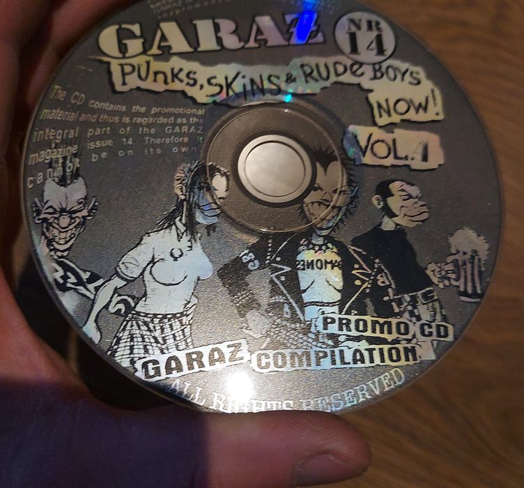Płyta CD Garaż n14 bez opakowania muzyka