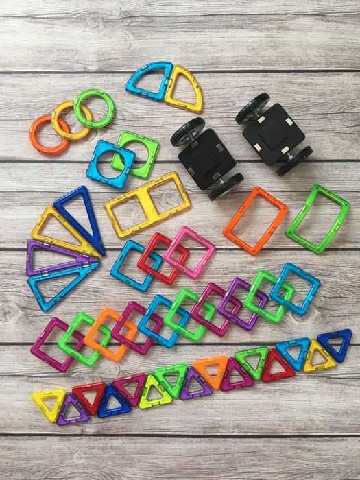 Магнітний конструктор з колесами Magformers