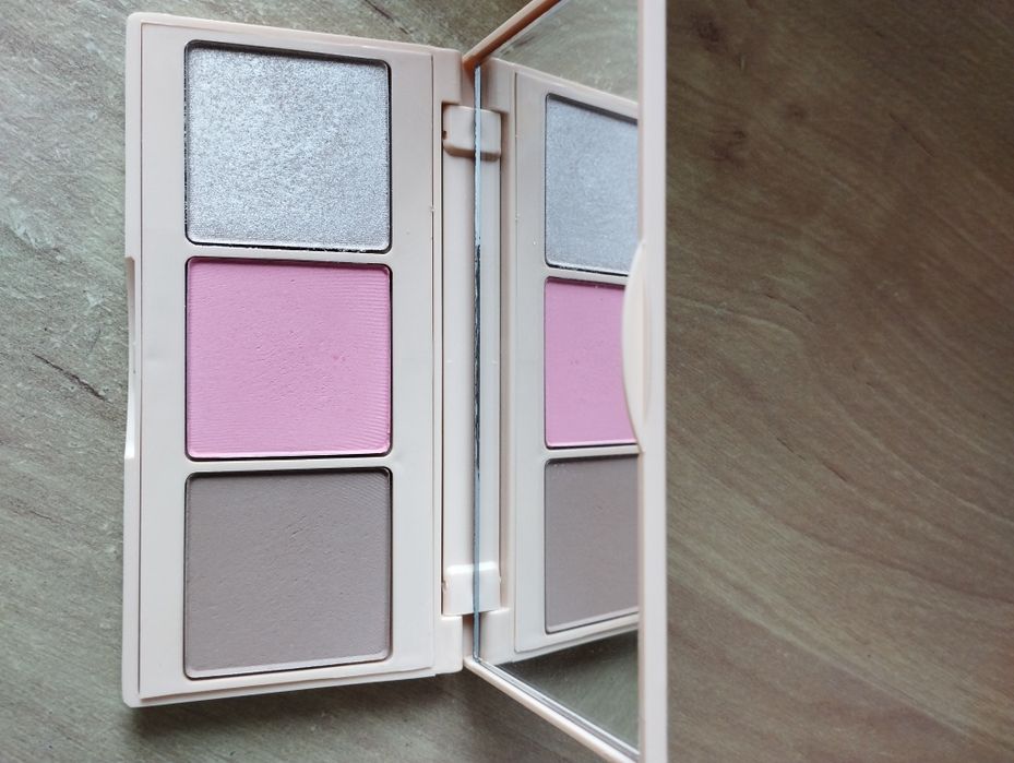 Косметичний набір палетка тіні рум'яна