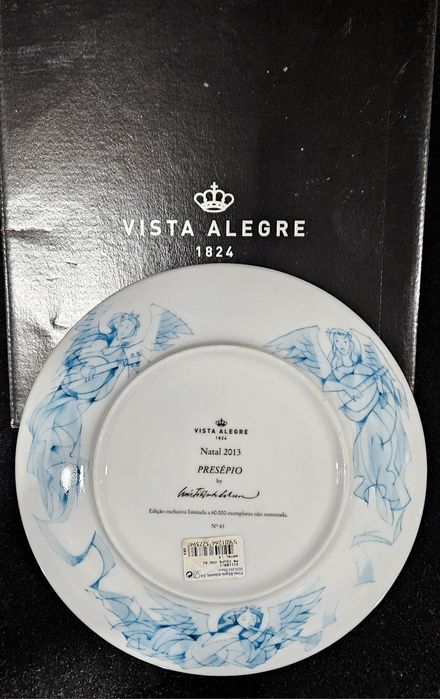 Prato "Vista Alegre" coleção de Natal 2013