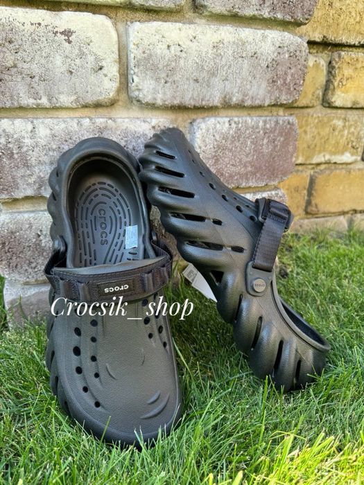 Чоловічі крокси crocs echo clog