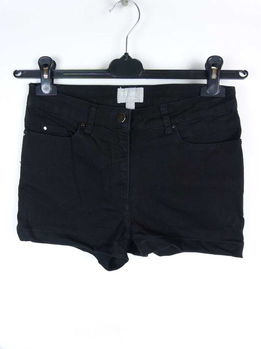 PURE czarne spodenki szorty UK 8R / EU 34R as 70 cm
