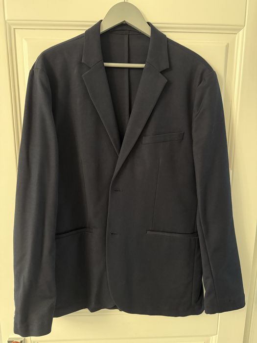 Чоловічий піджак h&m 58 розміру в синьому, чорному і рижемому кольорі