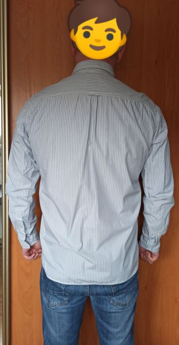 Koszula w paski męska H&M roz. L