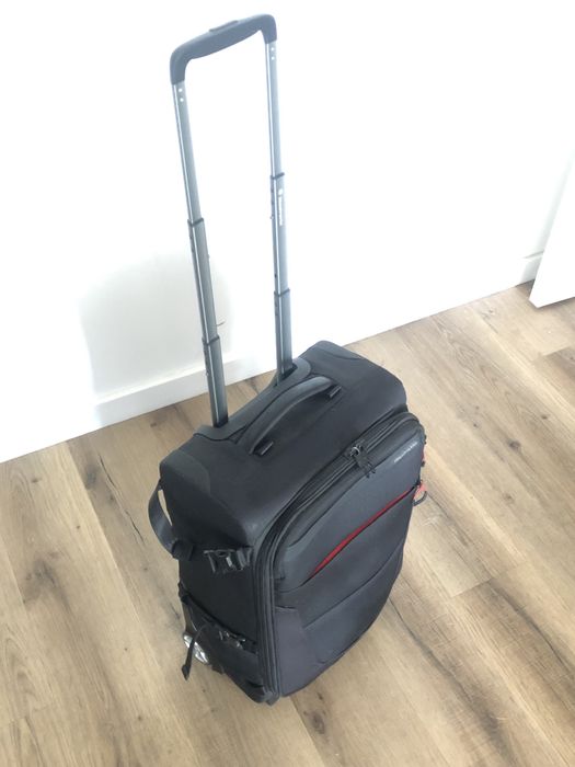Mala Mochila transporte rigida Manfroto com rodas - Case foto e video
