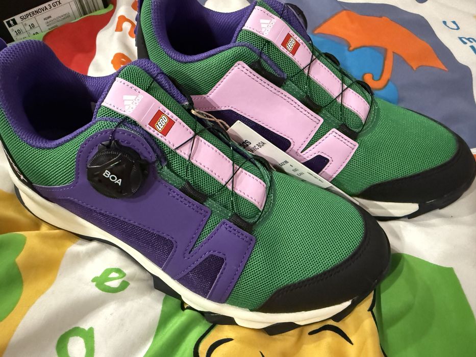 кроссовки Adidas ботинки Terrex Agravic BOA x LEGO® Trail Running