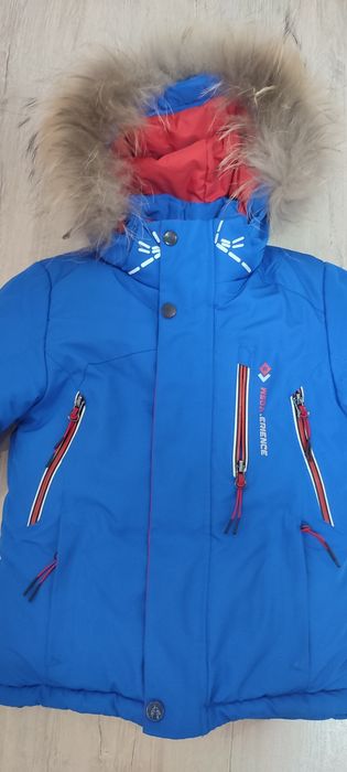 Зимовий комплект, куртка і напівкомбінезон на хлопчика 3-5 років