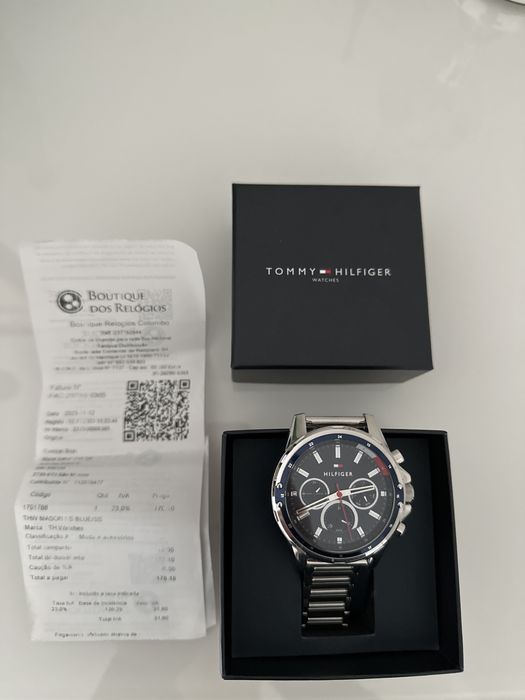 Relógio tommy original com fatura e garantia