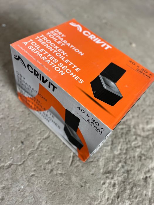 Toaleta kempingowa separująca separacyjna