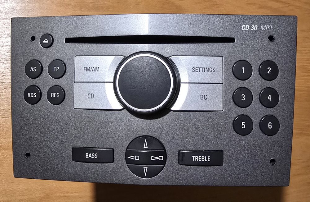 Wylogowane Radio Opel CD30 MP3 Astra H PN:13188461