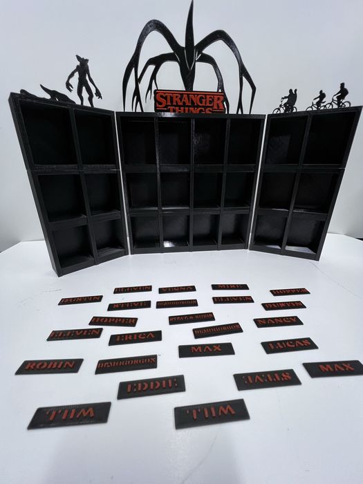 Stranger things funko pop дивні дива  kinder joy шкафчик для колекціі