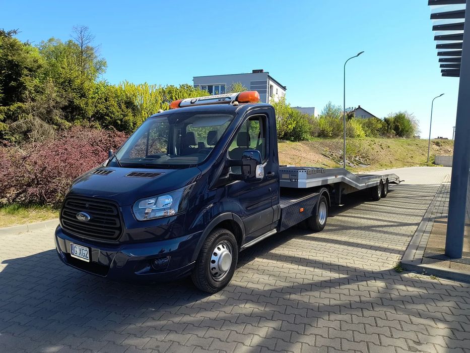 Ford transit  Ciągnik siodłowy kat B+E-klima-tempomat-pełen serwis Ford Zarejestrowy