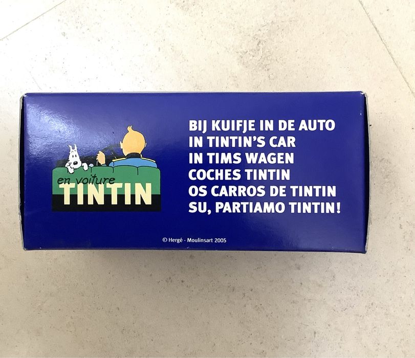Carro do Tintin em muito bom estado