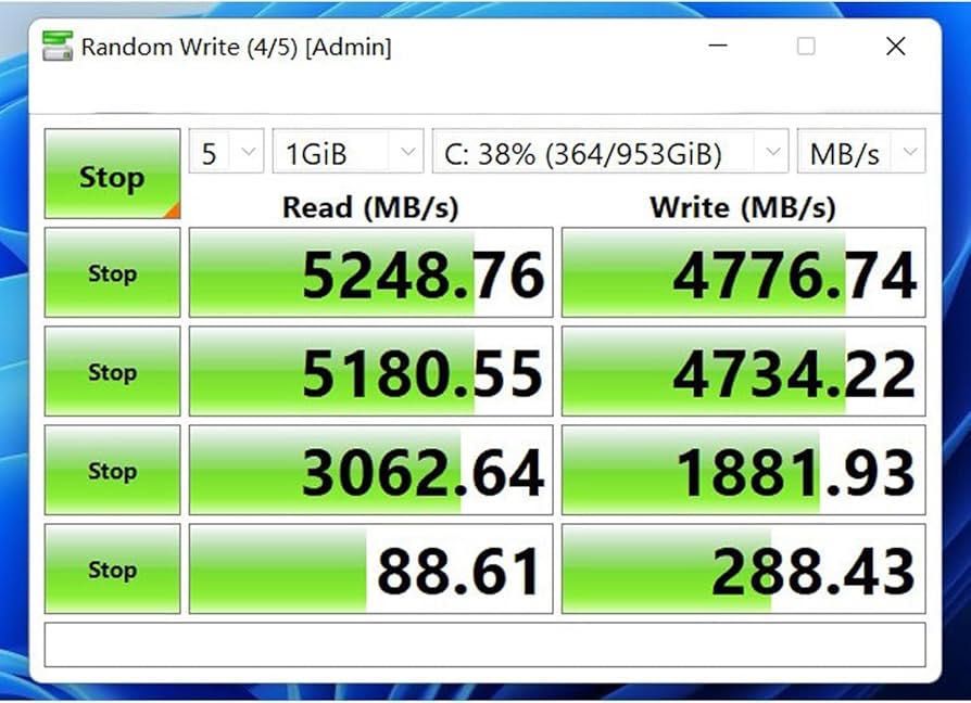 SSD накопичувач WD PC SN740 NVMe M.2 Gen4x4 на 512Gb швидкий в роботі