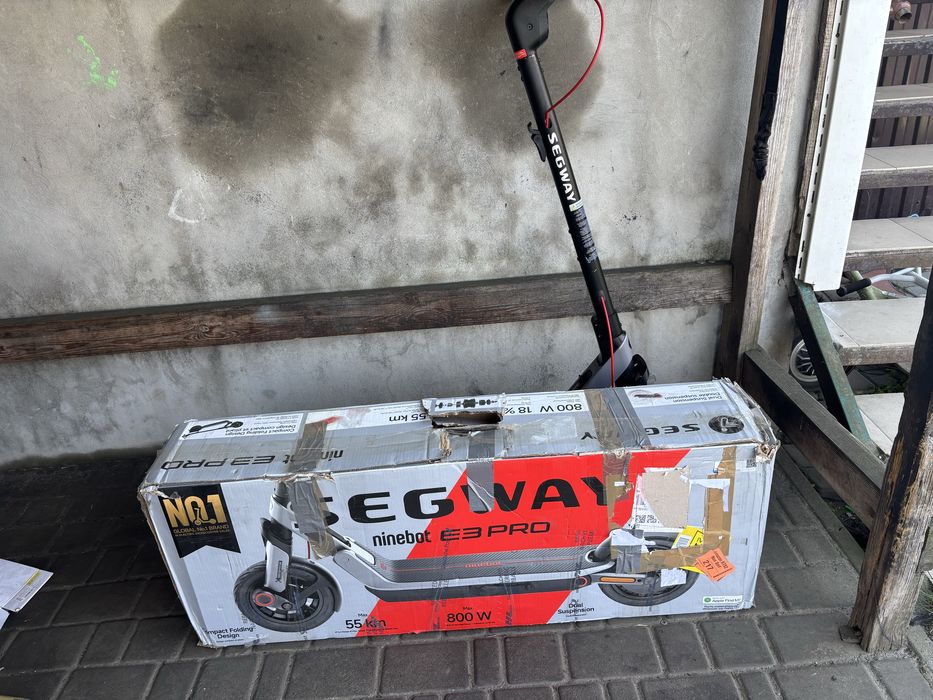 Електро самокат Электро самокат SEGWAY Ninebot E3 PRO Двухподвес как Новый!!!