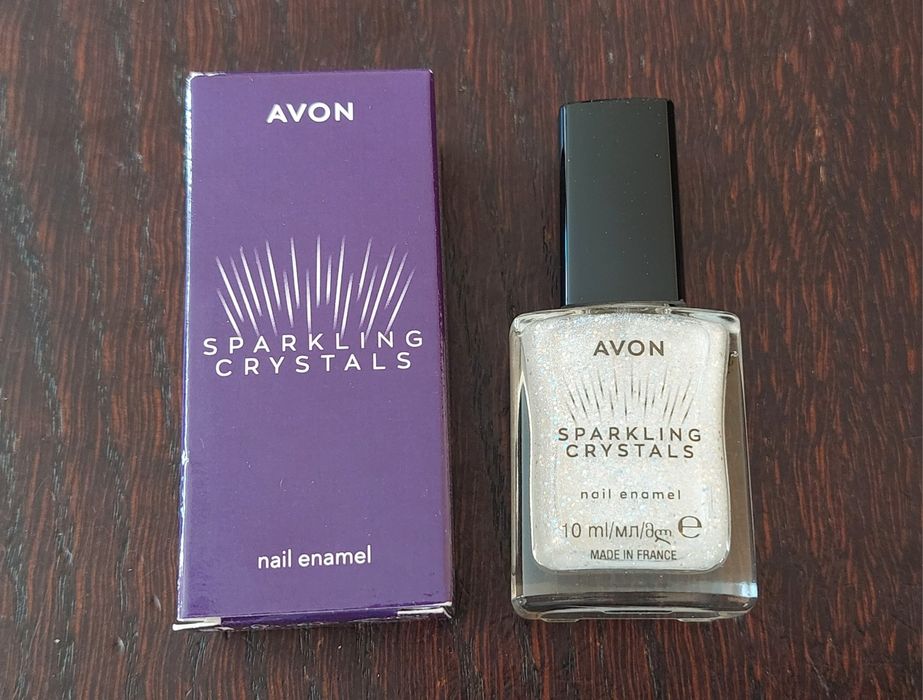 Avon lśniący lakier do paznokci 3D Sparkling Crystals Like a Star