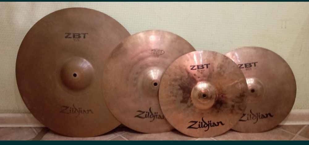 Тарелки  Zildjian, Paiste, ZYN, Sabian.