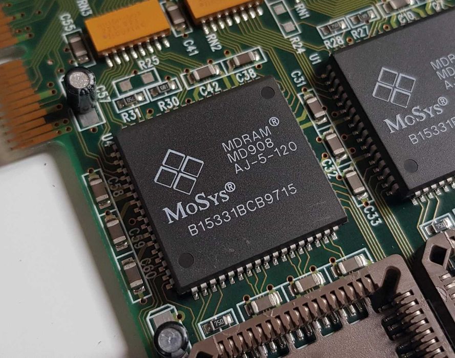 MDRAM MoSys MD908 AJ-5-120 - moduł pamięci do Tseng Labs ET6000 lub ET6100
