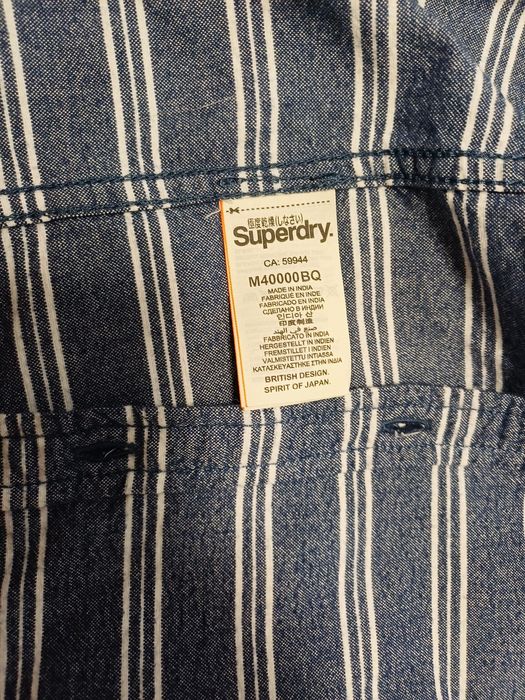 Koszula damska w paski Superdry rozmiar 3XL