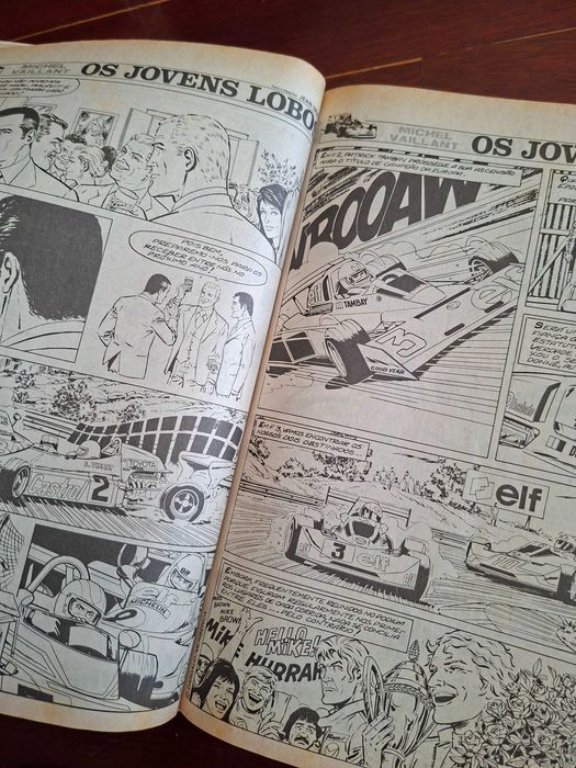 Flecha 2000 - 6 volumes de revistas de banda desenhada 1985