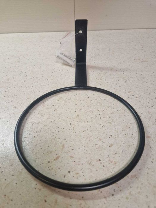 Metalowy uchwyt na doniczkę – nowy, nieużywany