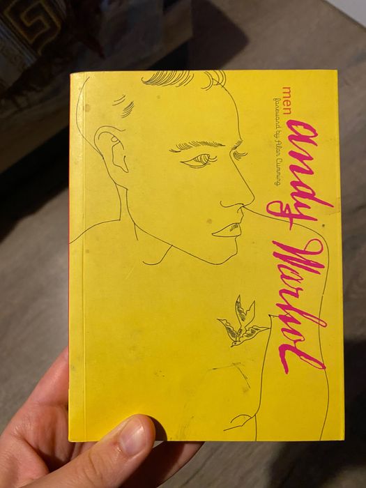Men Andy Warhol книга Енді Воргол
