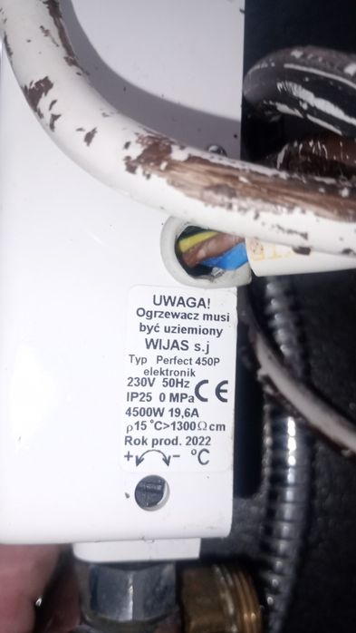Elektryczny podgrzewacz wody 4500 w Wijas