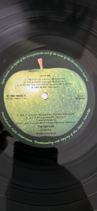 Beatles – Let It Be | Winyl LP | Holandia lata 70.