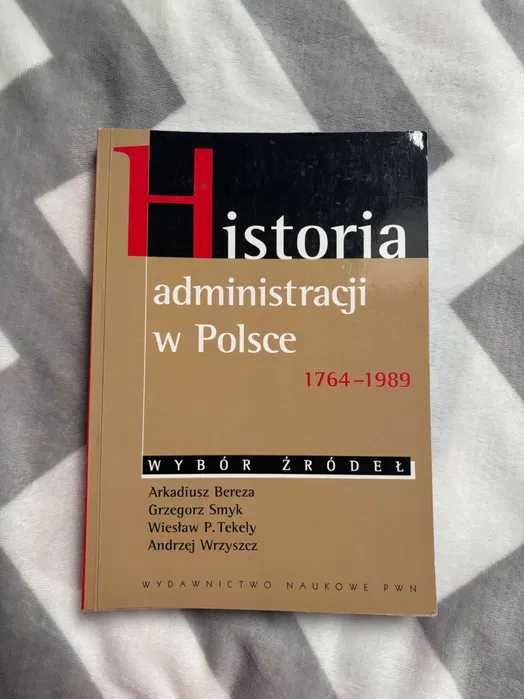 Historia administracji w Polsce wydawnictwo PWN