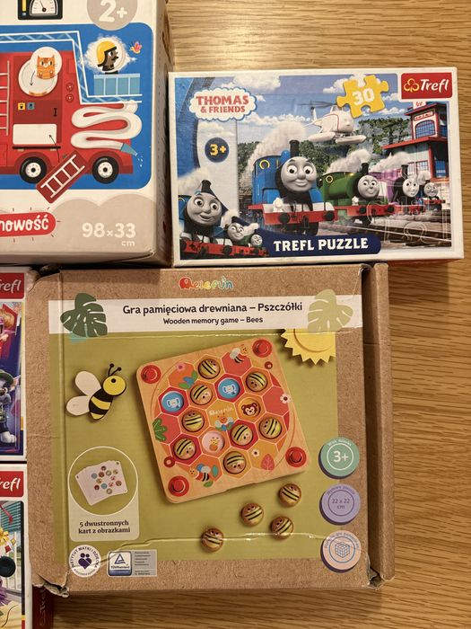 Puzzle i gra dla dziecka 2+